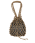 Net Oblique Bucket Bag, front view